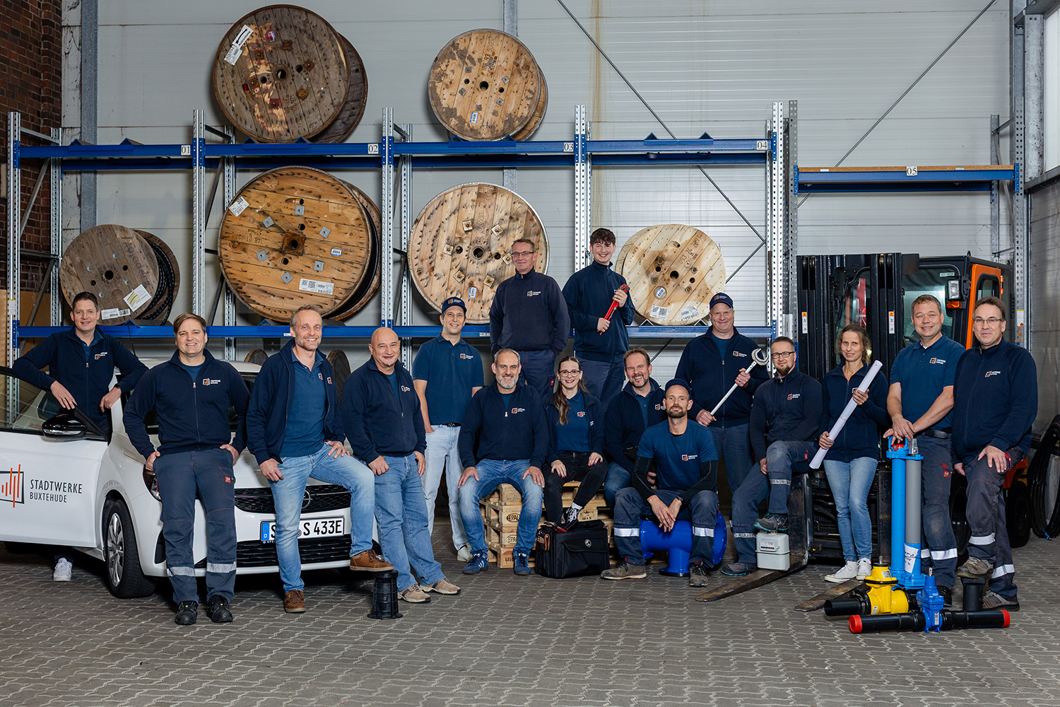 gruppenbild gas- und wasserversorgung