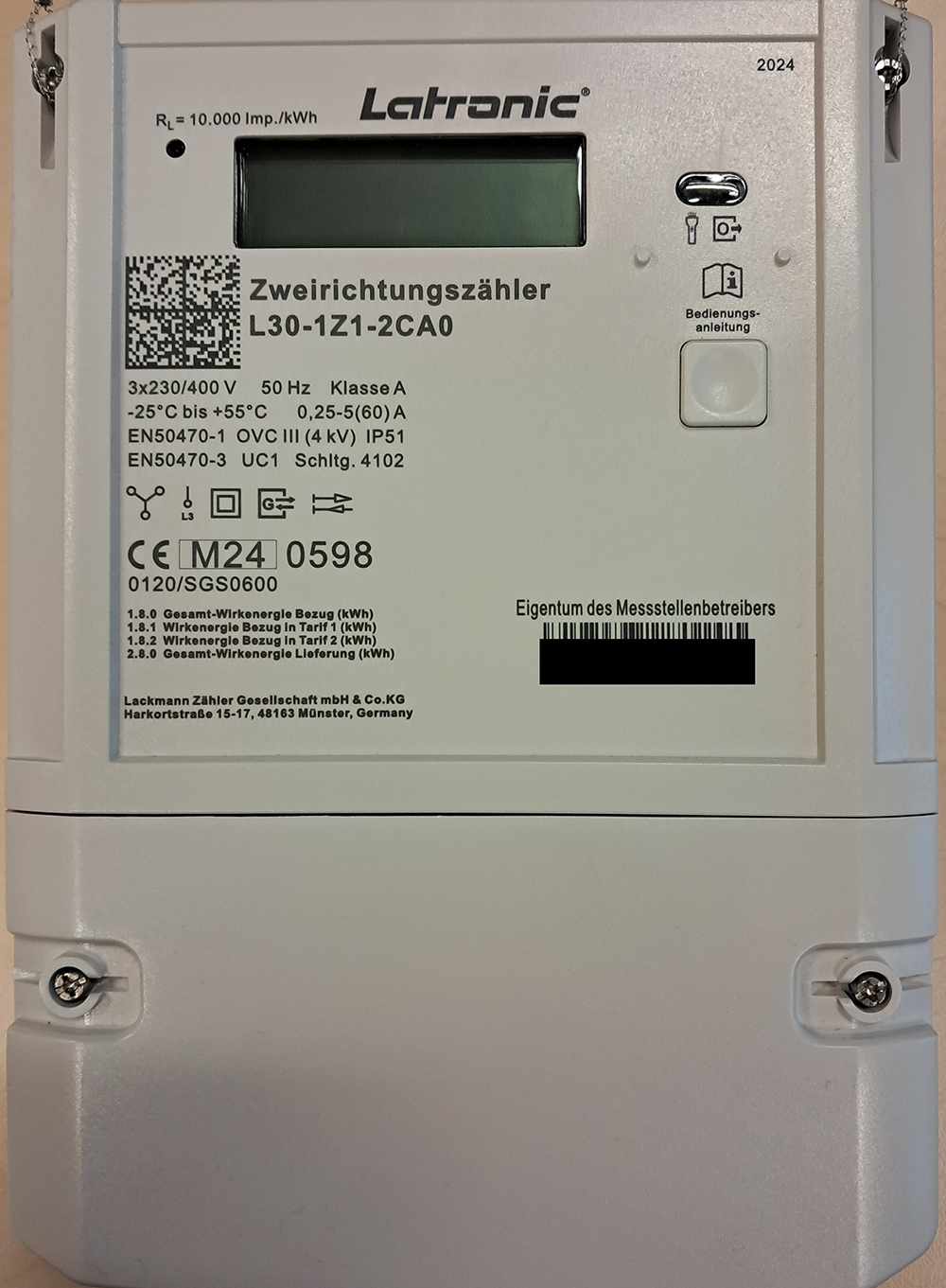 Zweirichtungszähler